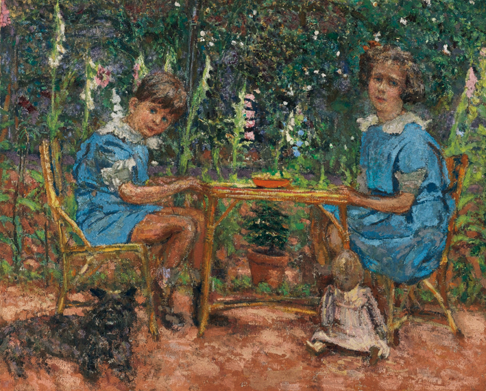  Edouard Vuillard —— LES ENFANTS BASSIANO